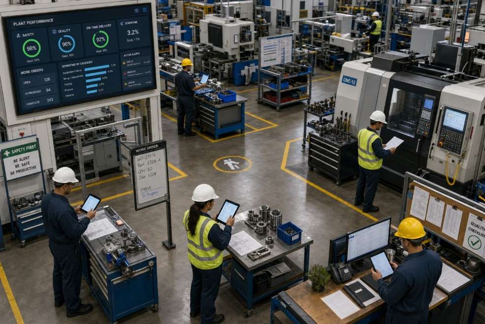 How Enterprise Maintenance Scheduling Drives Digital Transformation in Manufacturing