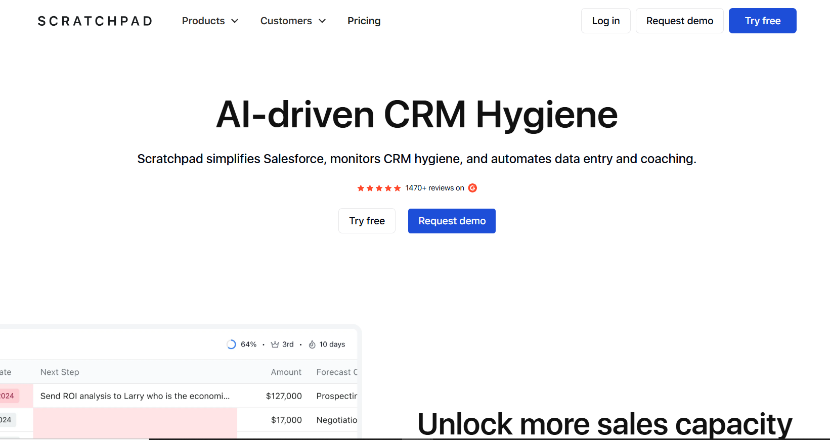 Scratchpad AI CRM