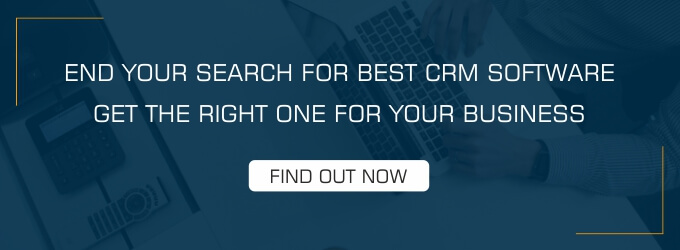 find the best CRM software your business