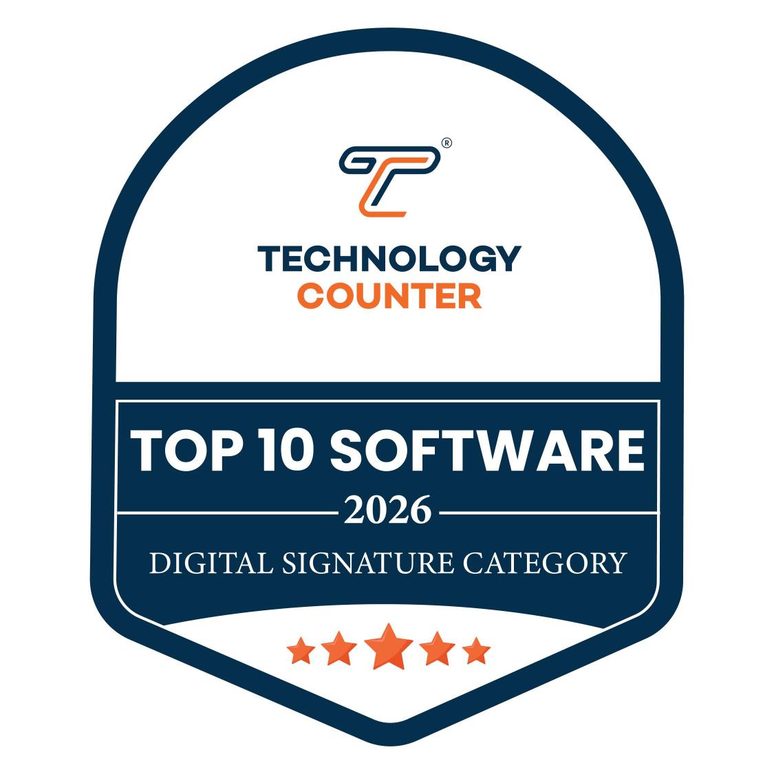 Sertifi eSignature Award 2024