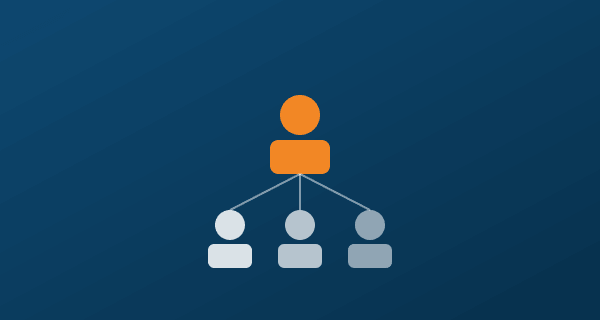Connect with decision-makers icon