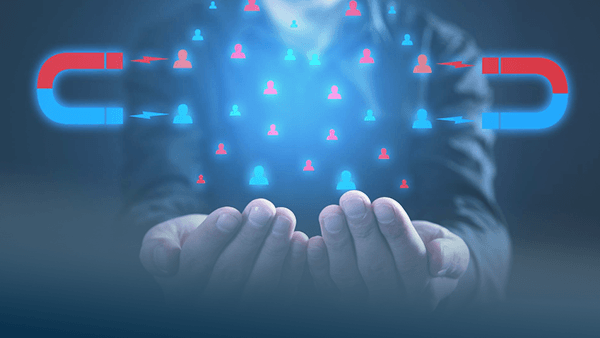 Signal trend icon representing first-party intent data improving campaign relevance