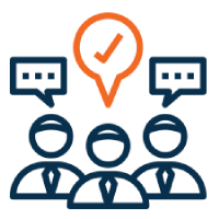 Step 2 We will understand your objective & ICP icon