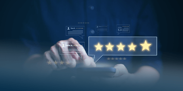 Review page ads icon