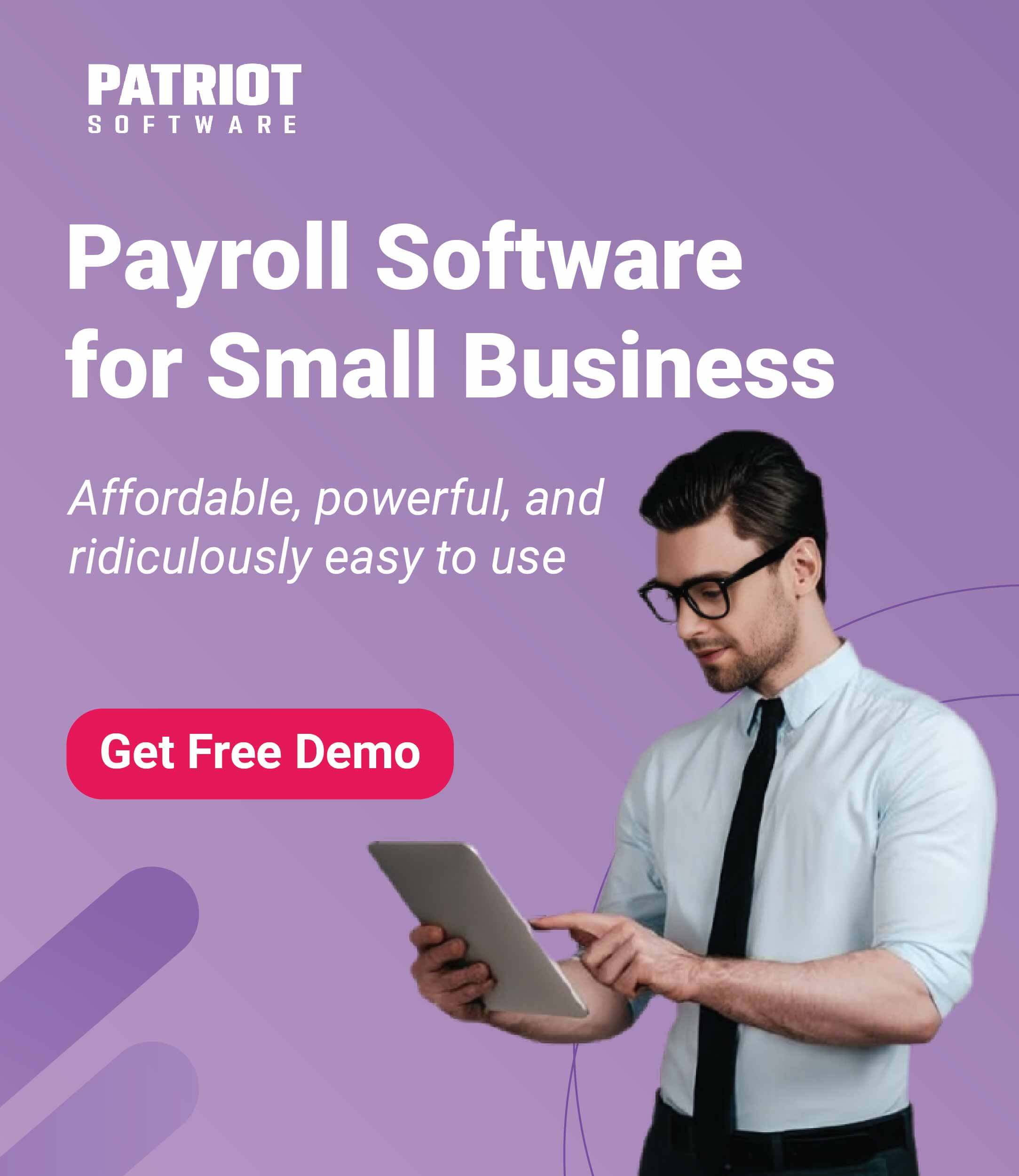 Patriot Payroll Banner
