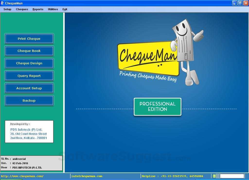 ChequeMan Screenshots