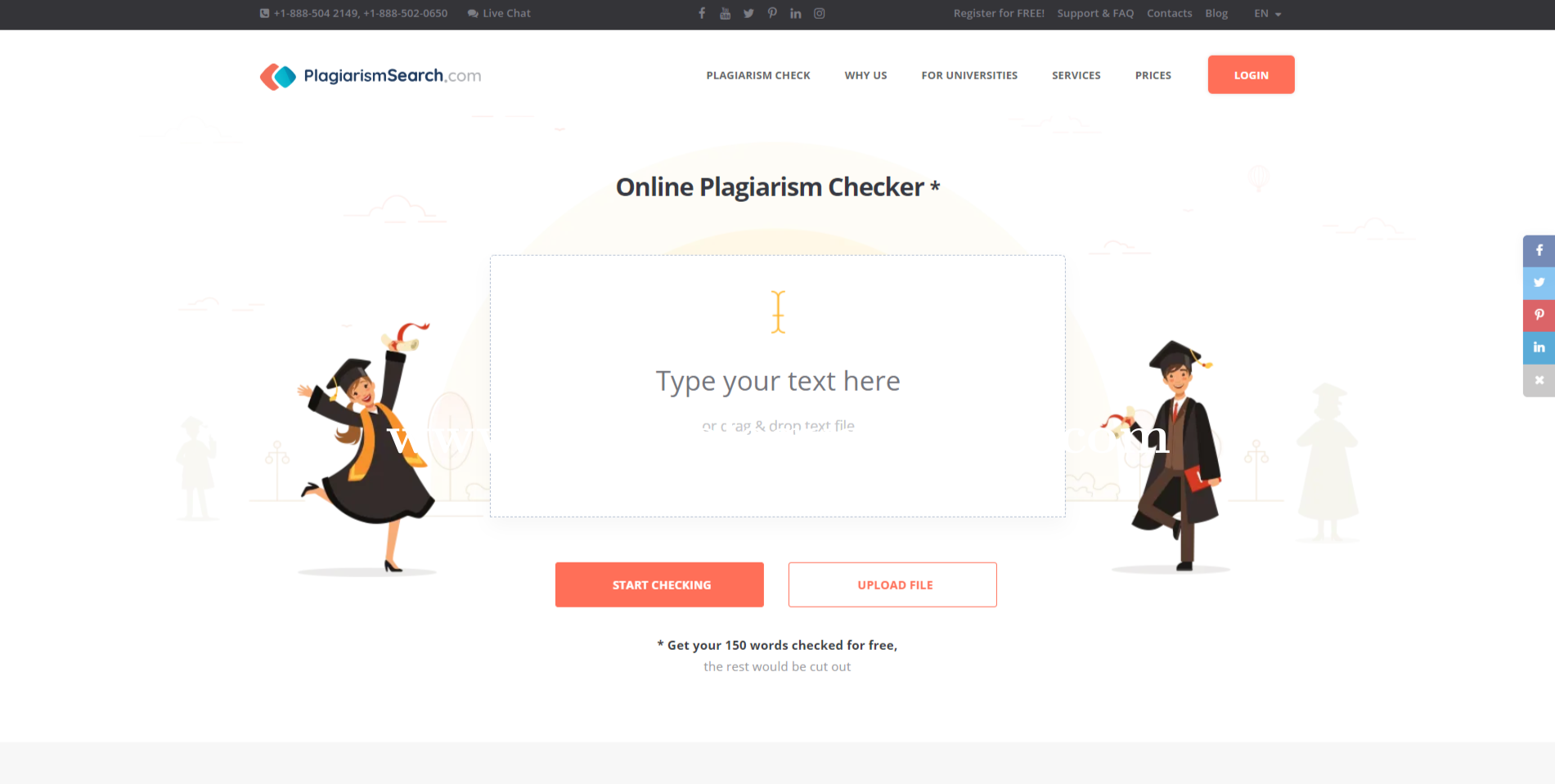 PlagiarismSearch.Com Screenshots