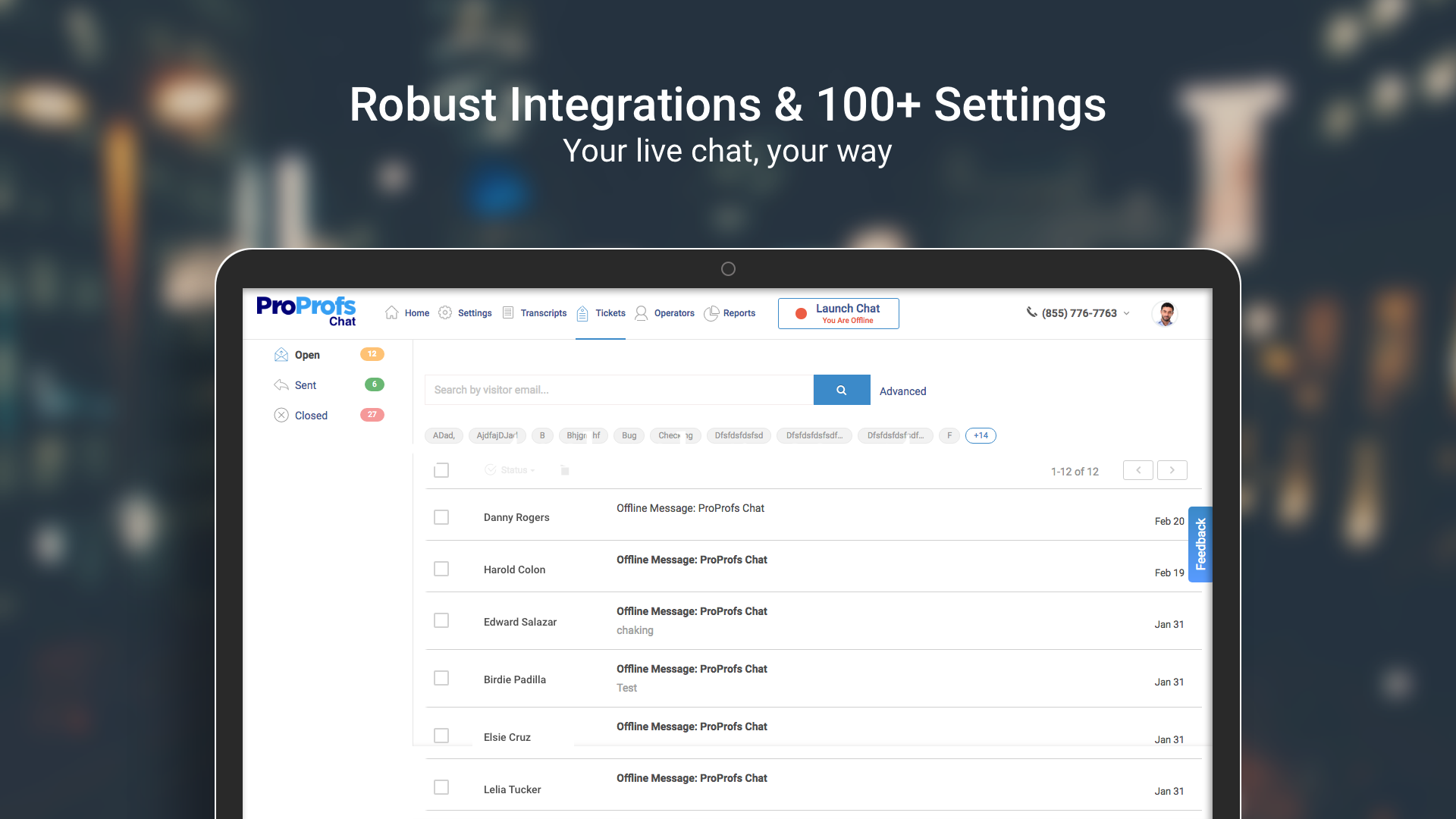 ProProfs Chat Screenshots