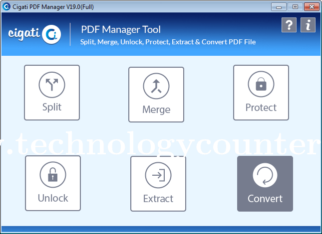 Cigati PDF Management Screenshots
