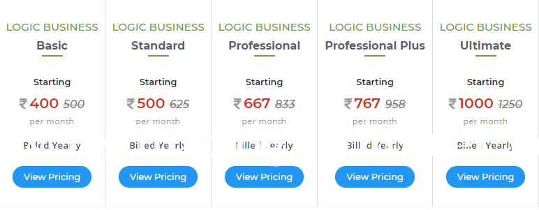 Logic Business Screenshots