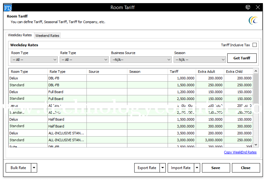 eZee FrontDesk Screenshots