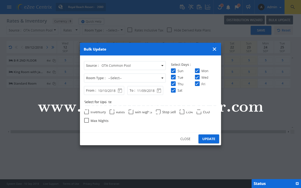 eZee Centrix Screenshots
