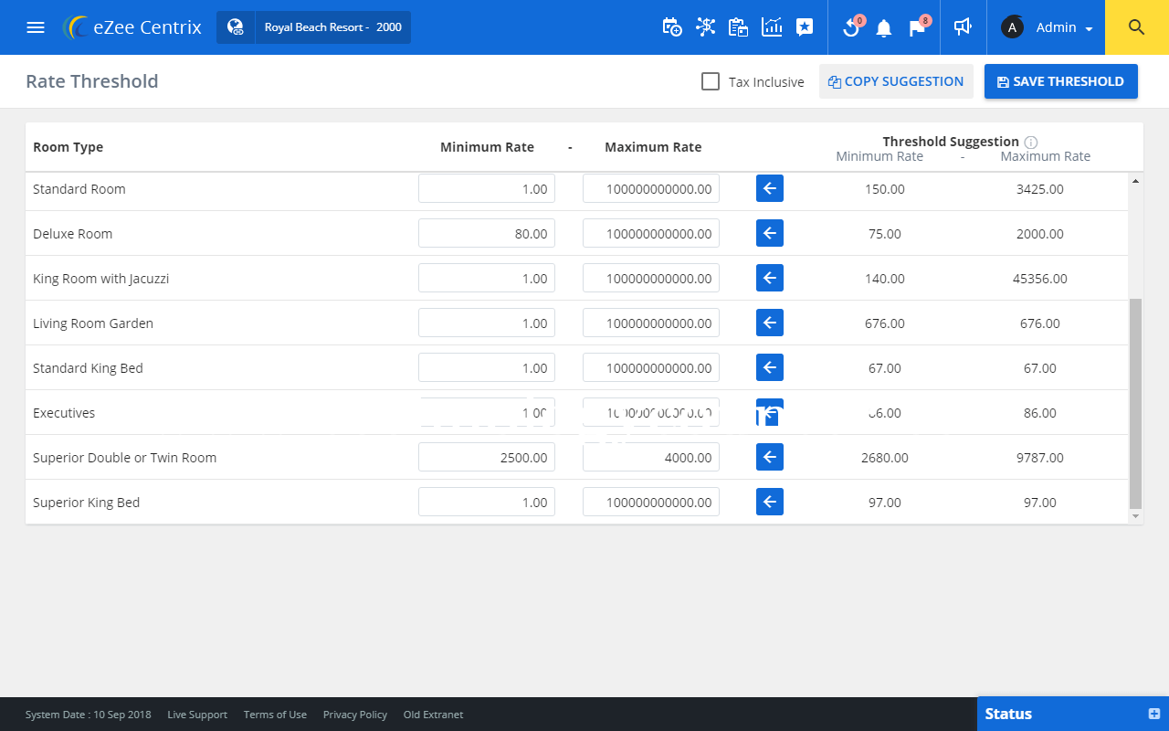 eZee Centrix Screenshots