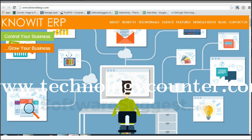Knowit ERP Screenshots