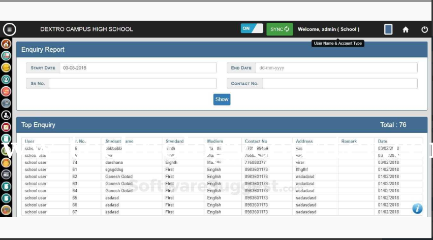 Dextro campus Screenshots