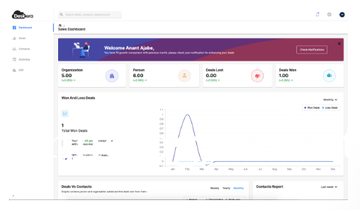 Vantlogix CRM Screenshots