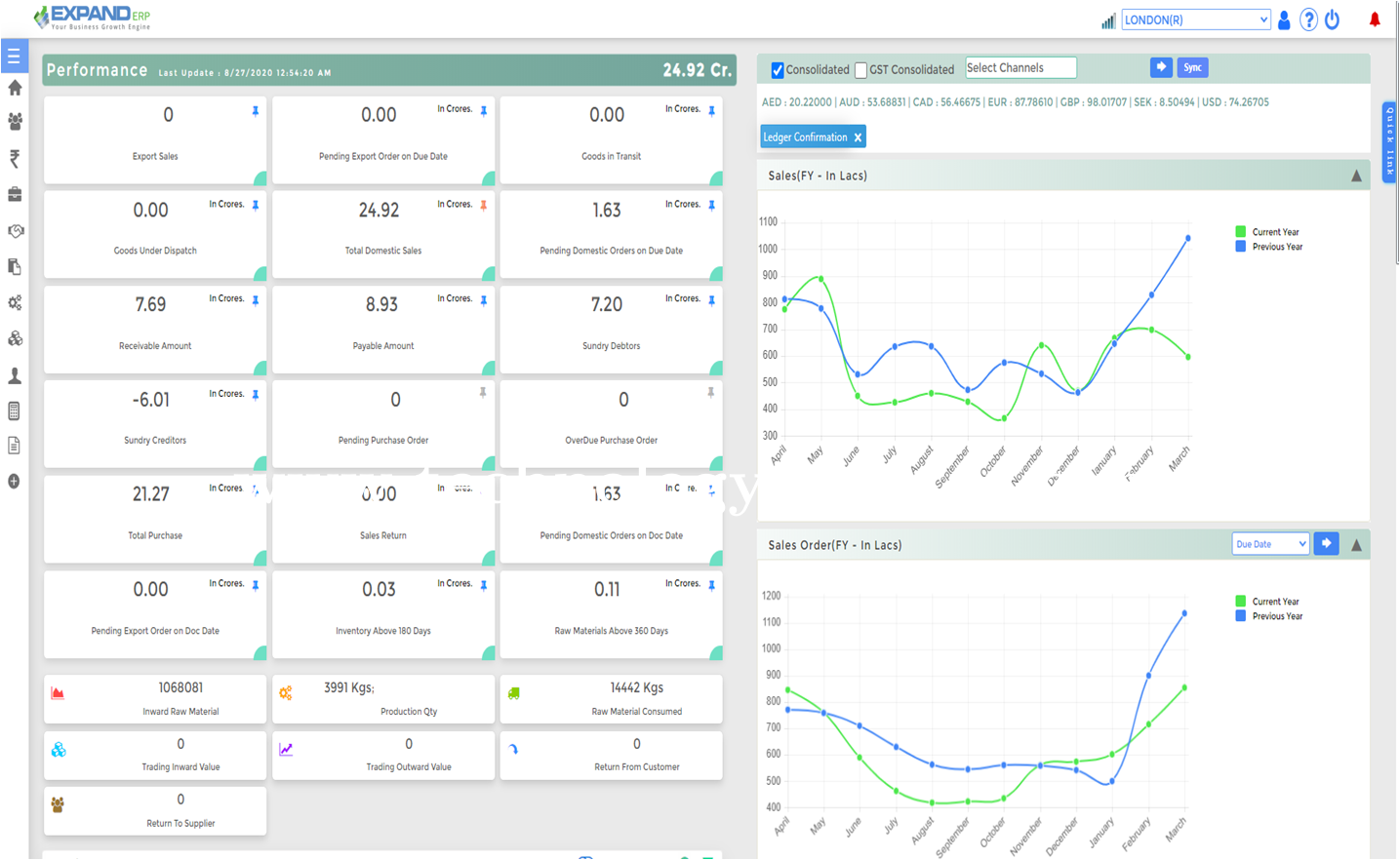 Expand ERP Screenshots