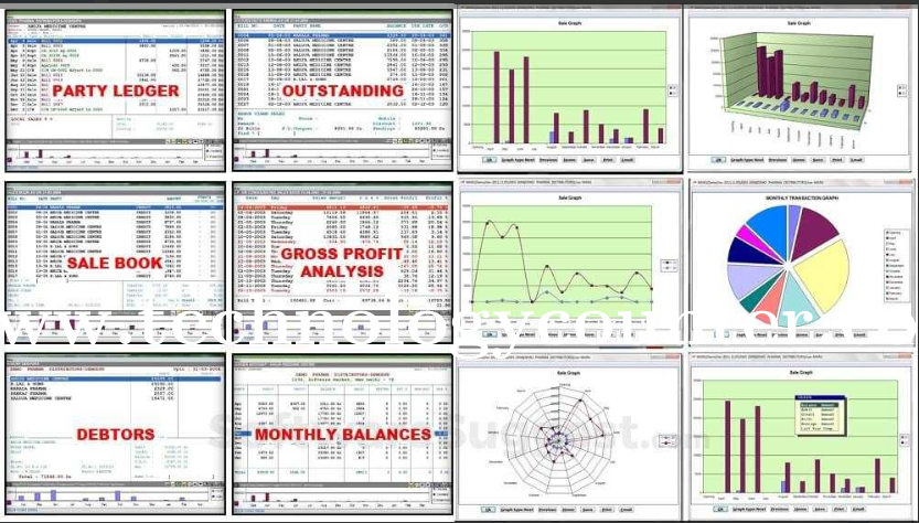 MARG ERP 9+ Accounting Screenshots