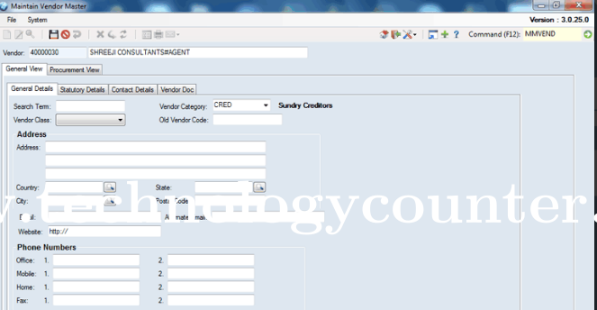 AccuERP Screenshots