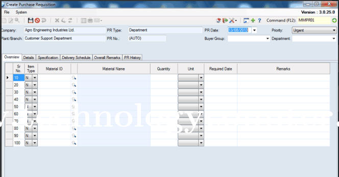 AccuERP Screenshots