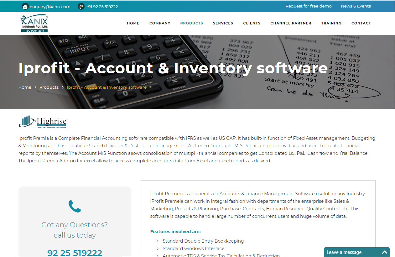 iProfit Premeia Screenshots