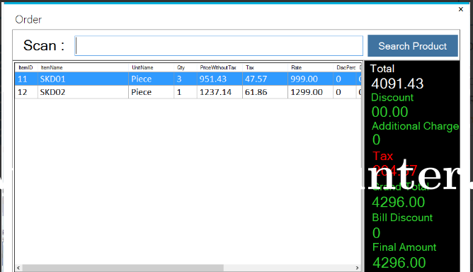 RePOS Screenshots