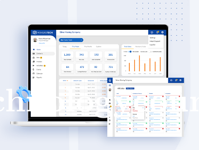 MoversTech CRM Screenshots