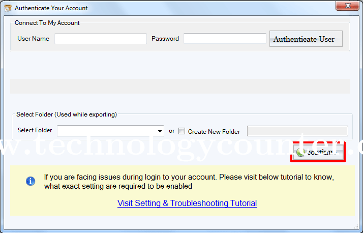 WholeClear Thunderbird to Hotmail Converter Screenshots
