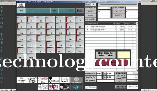 ATS Restaurant POS Screenshots