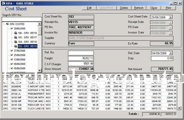 ATS Service Management Screenshots