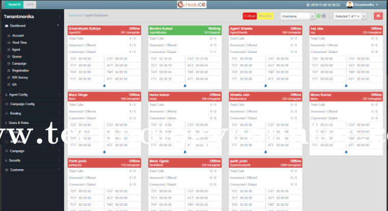 HoduCC - Omnichannel Contact Center Screenshots