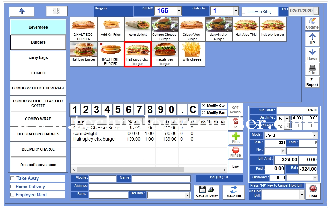 Restro Management Screenshots