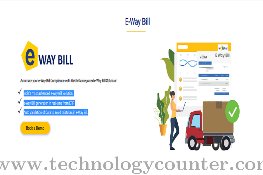 Webtel's e-Way Bill Screenshots
