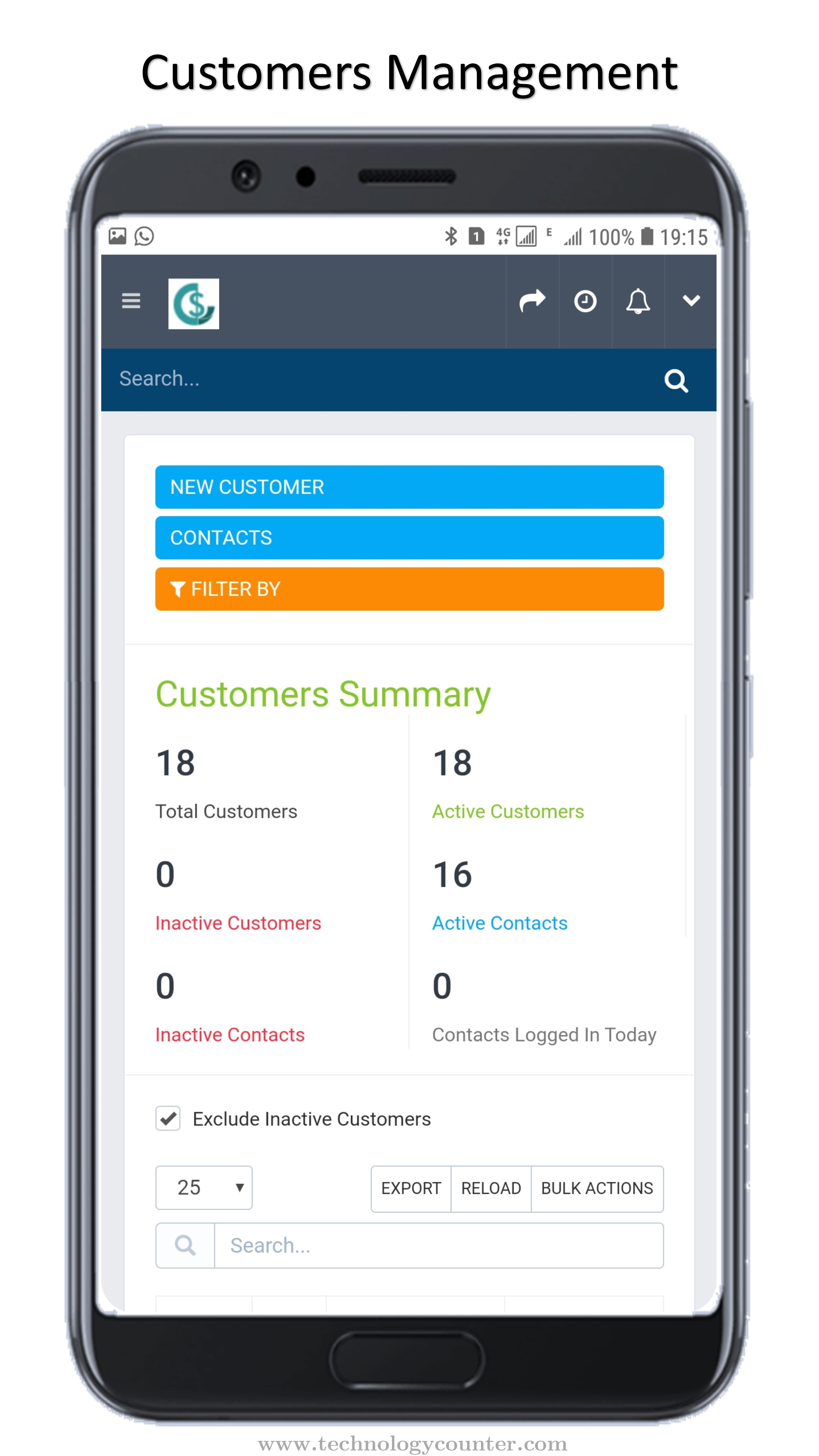 CapSavvy CRM Screenshots