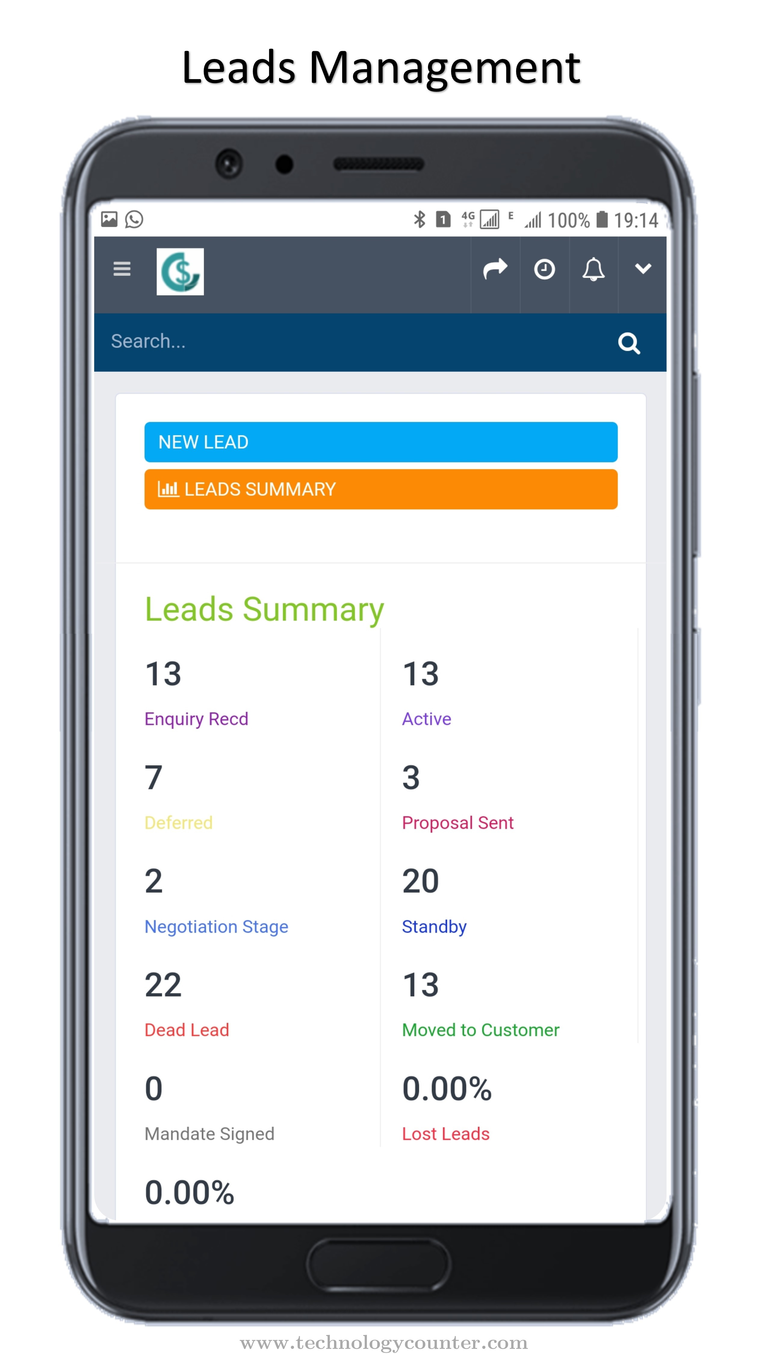 CapSavvy CRM Screenshots