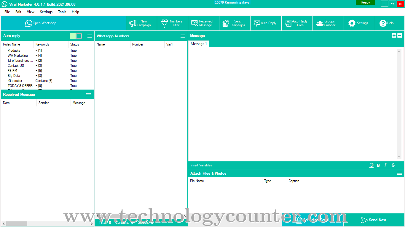 Viral Marketer Screenshots