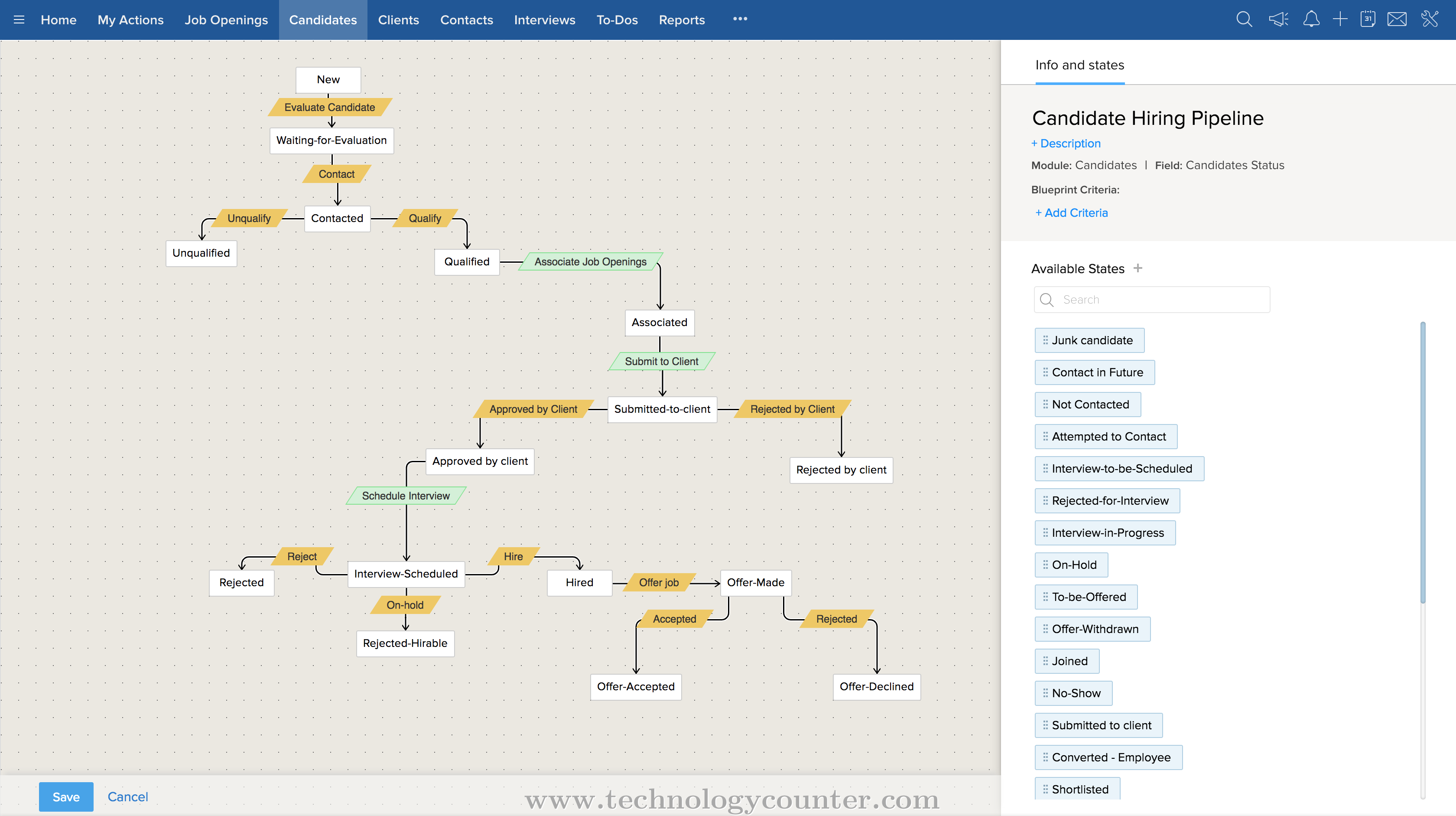 Zoho Recruit Screenshots