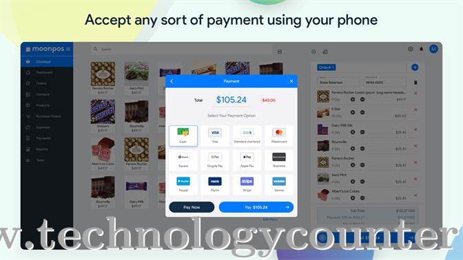 Moon POS Screenshots