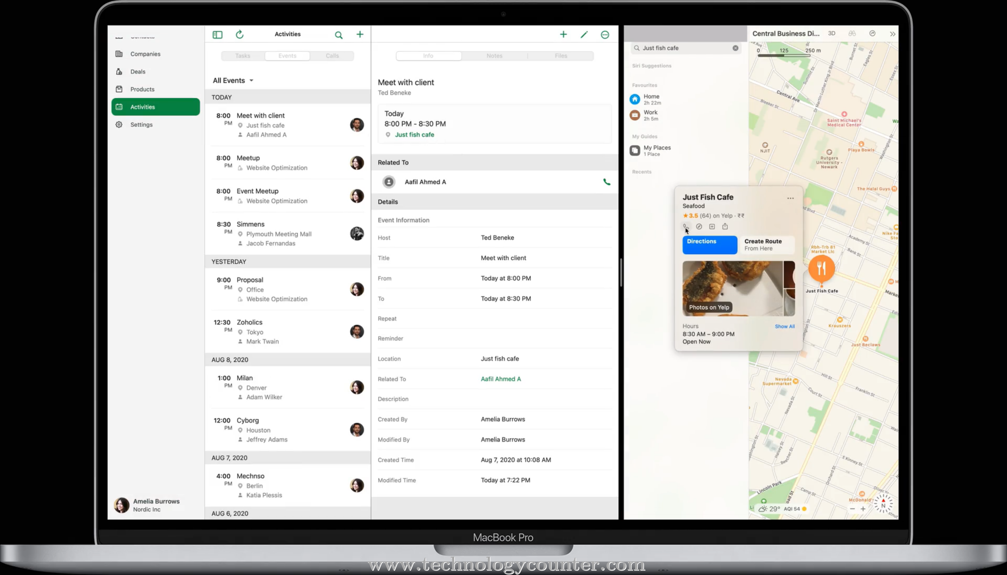 Bigin by Zoho CRM Screenshots