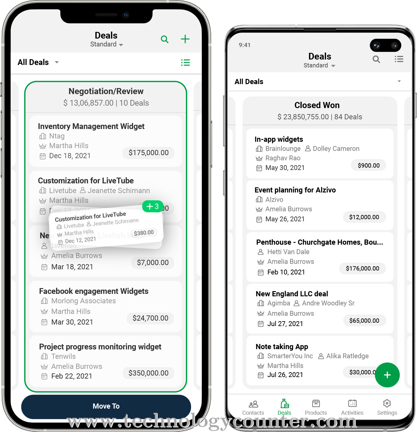 Bigin by Zoho CRM Screenshots