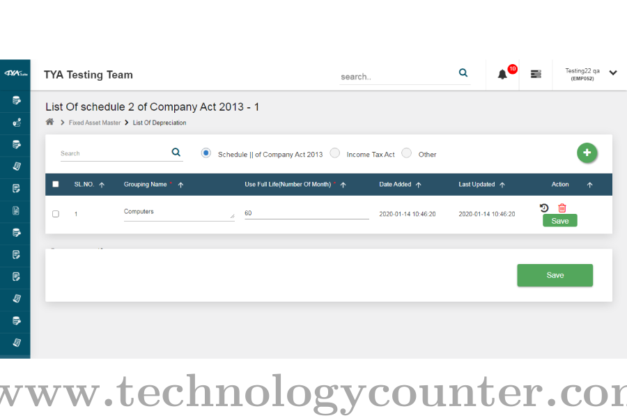 TYASuite Cloud ERP Screenshots