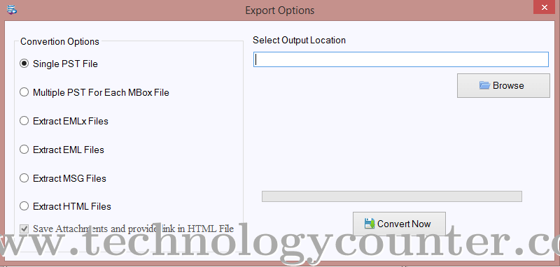Softaken MBOX to PST Converter Screenshots