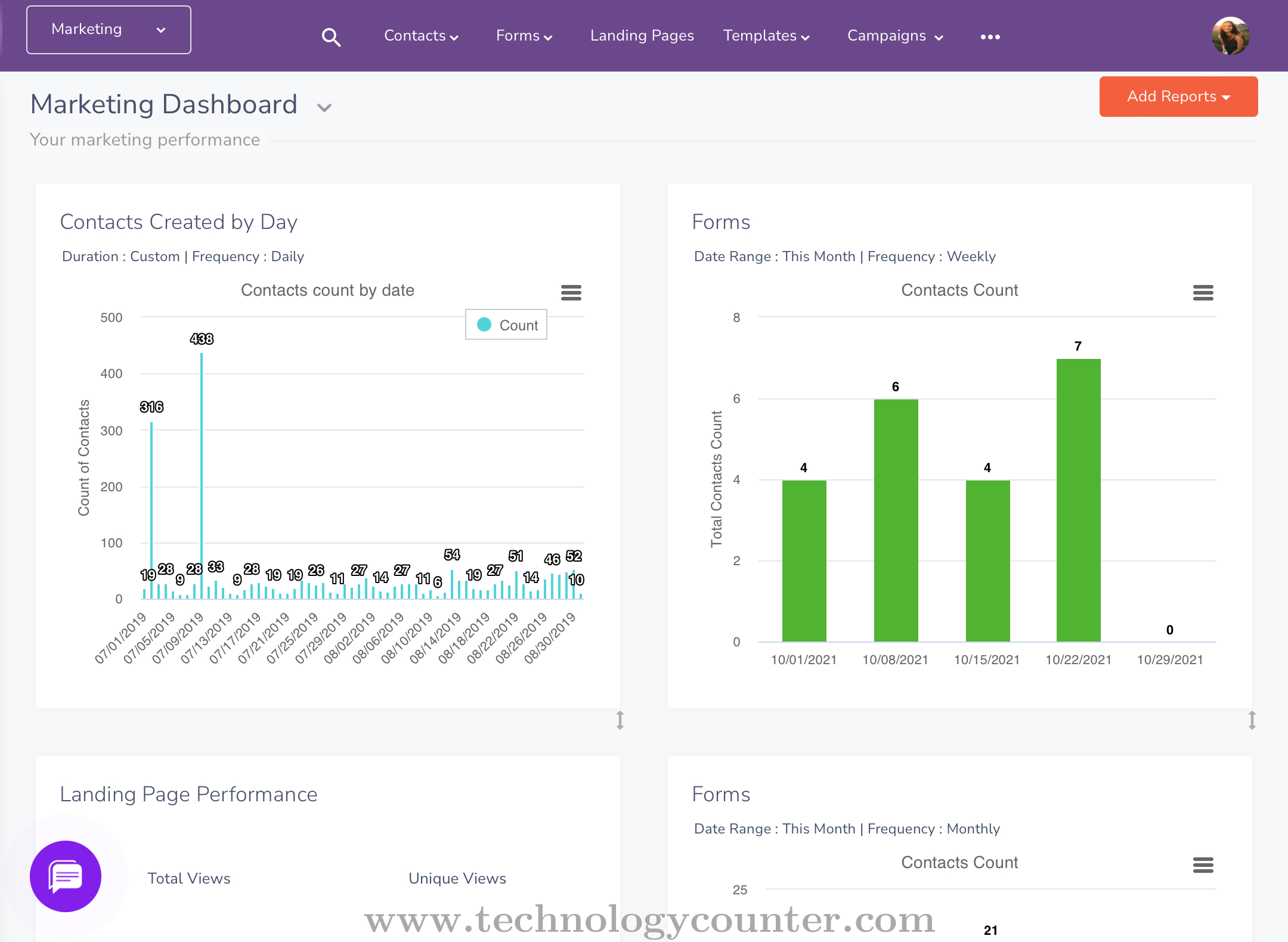 EngageBay Screenshots