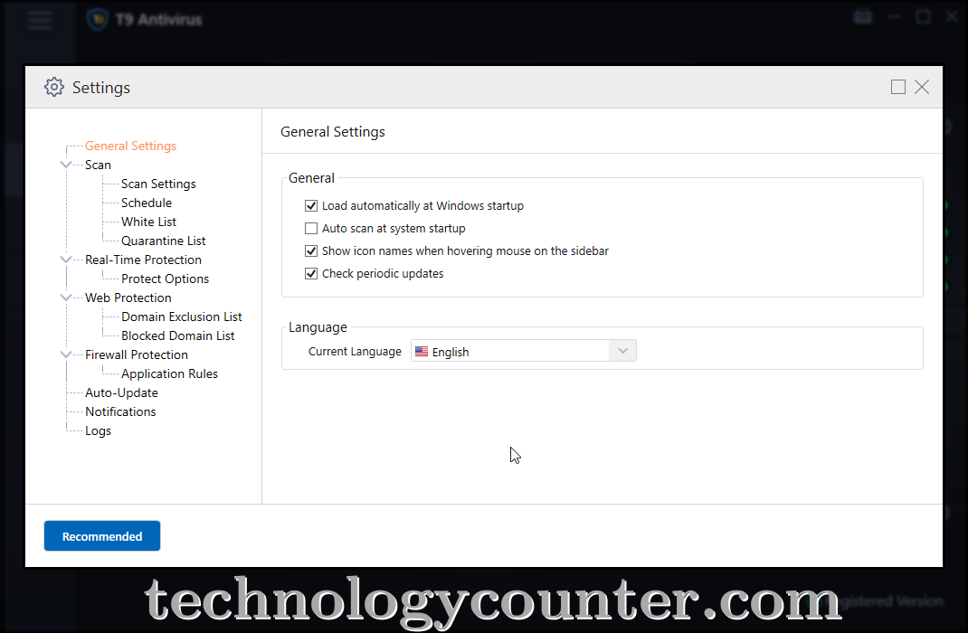 T9 Antivirus Screenshots