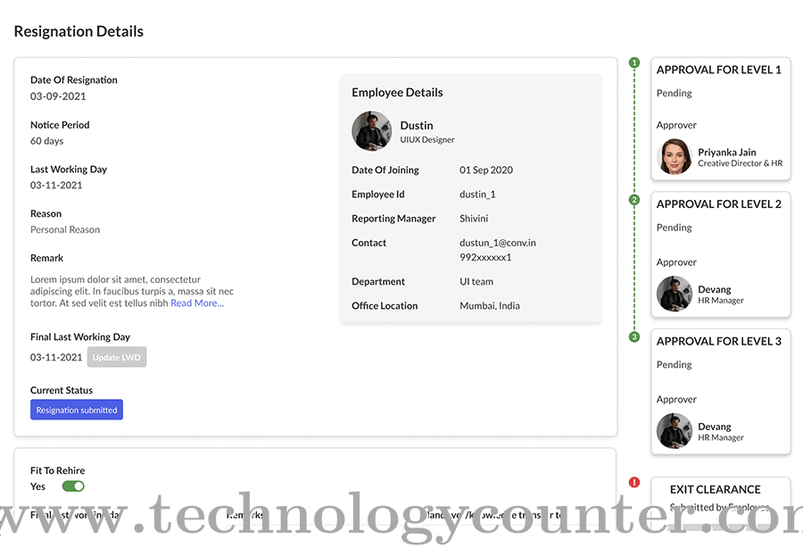 uKnowva HRMS Screenshots