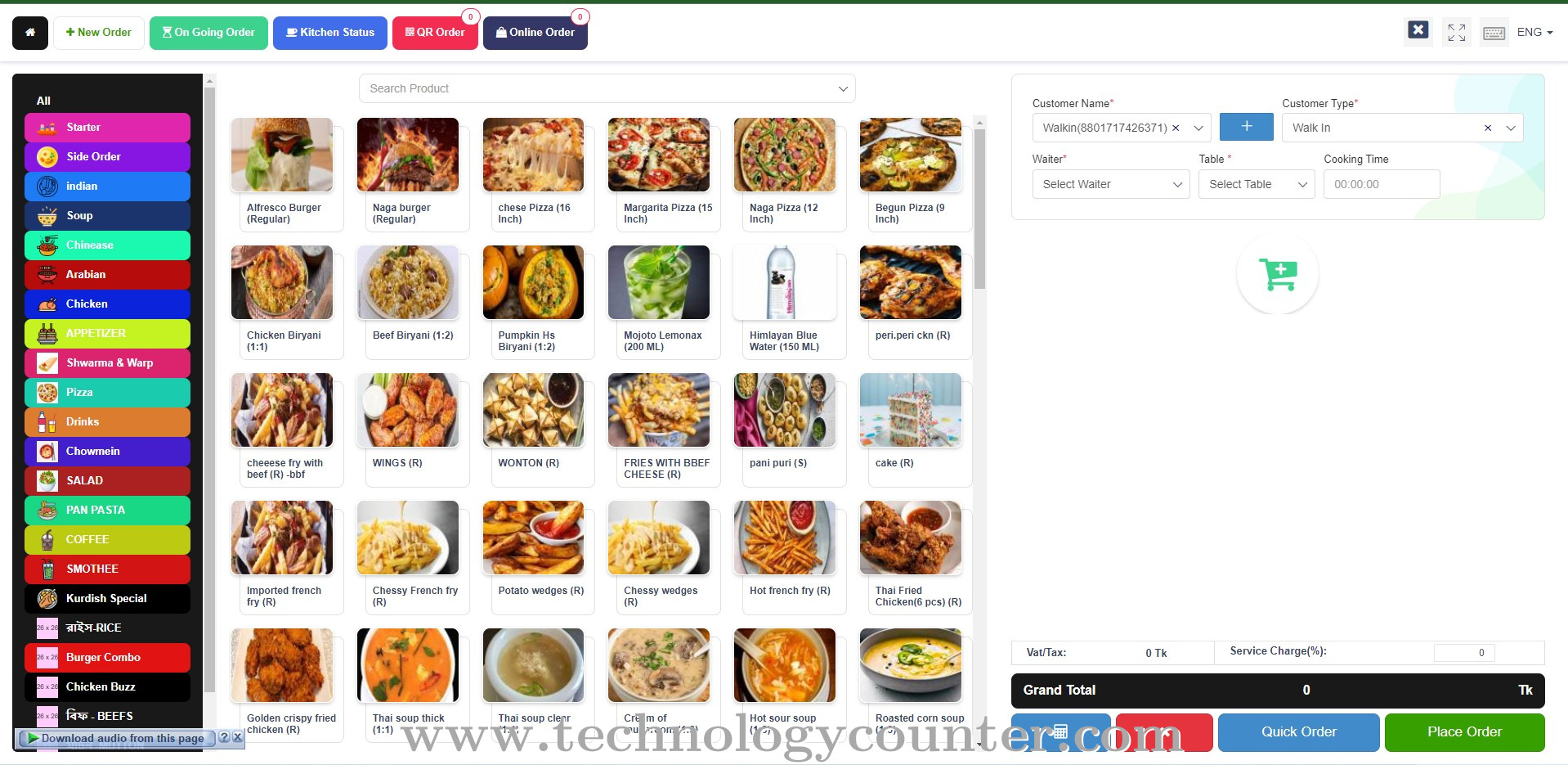 Restora POS Screenshots