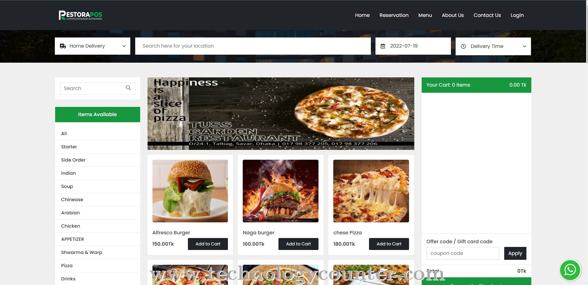 Restora POS Screenshots