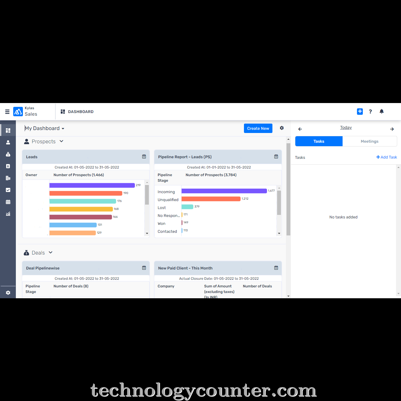 Kylas Sales CRM Screenshots