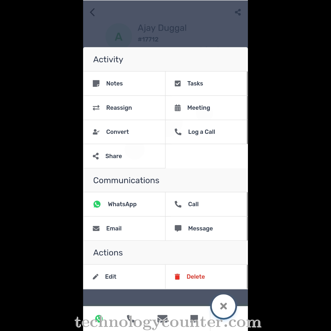 Kylas Sales CRM Screenshots