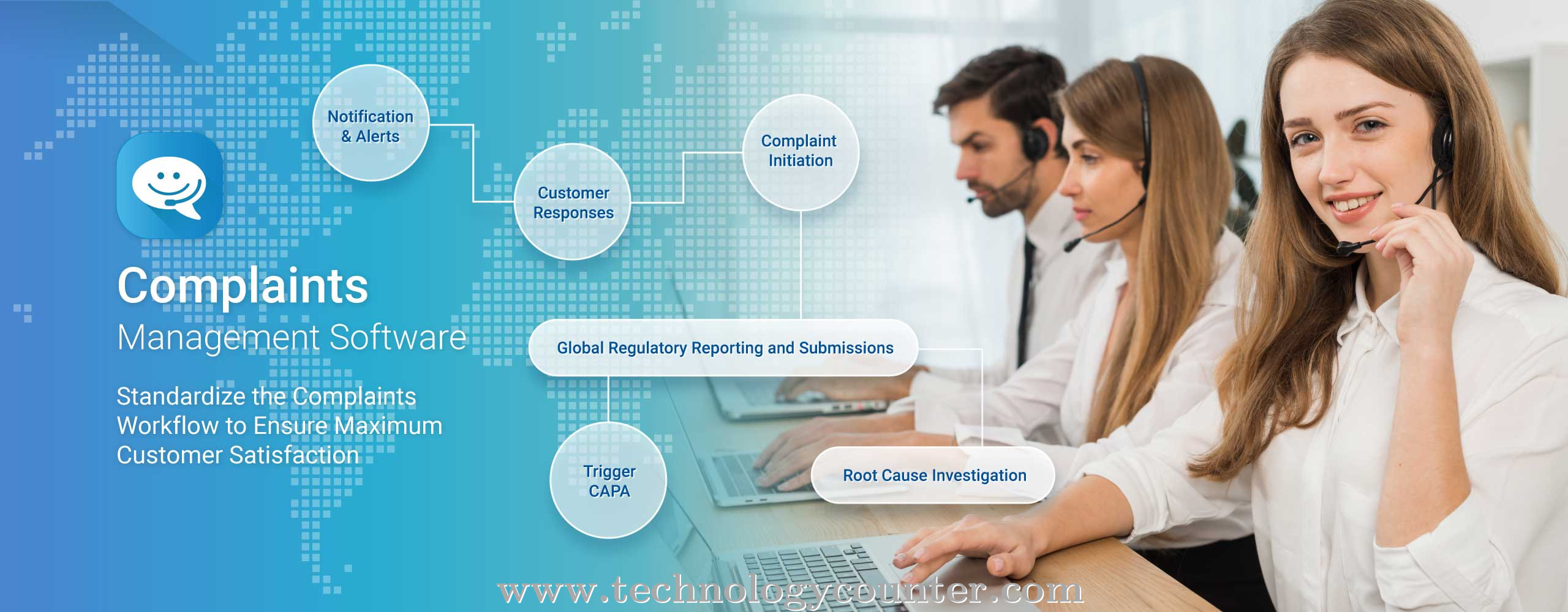 Qualityze Customer Complaints Screenshots
